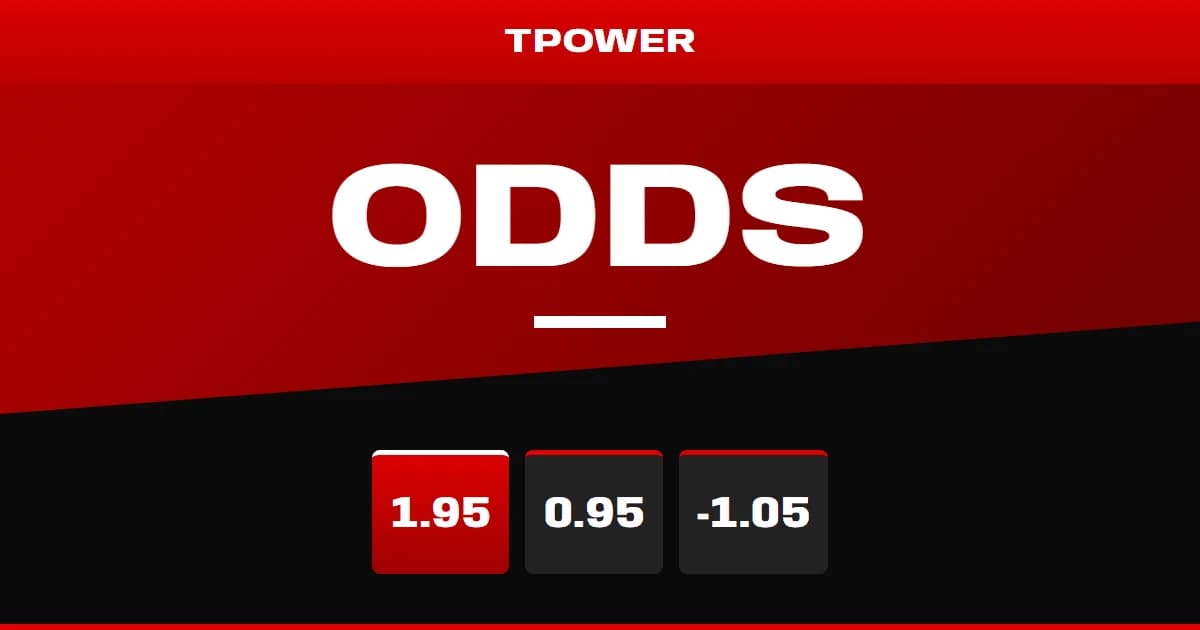 Kad tipografi merah dan hitam dengan tajuk Cara Baca Odds Bola: Format Malay, Hong Kong, Perpuluhan dan Indonesia